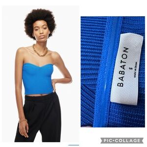 Aritzia Sculpt Knit Sweetheart Tube Top size S